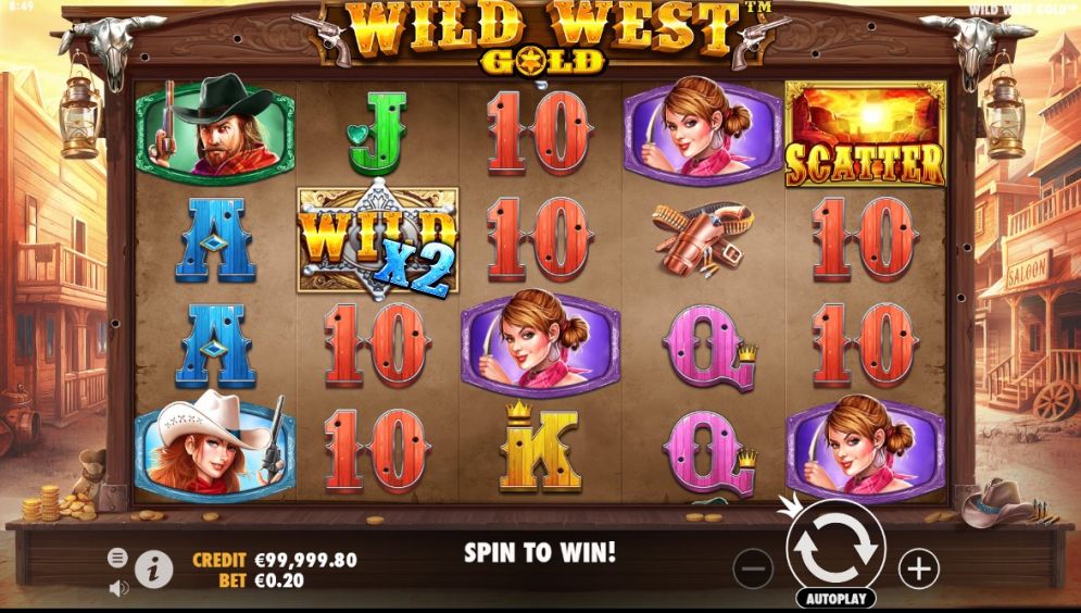 Wild west gold slot