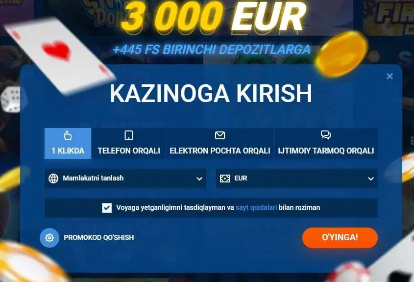 Mostbet roʻyxatdan oʻtish formasi, telefon yoki email orqali 1 daqiqada akkaunt yaratish