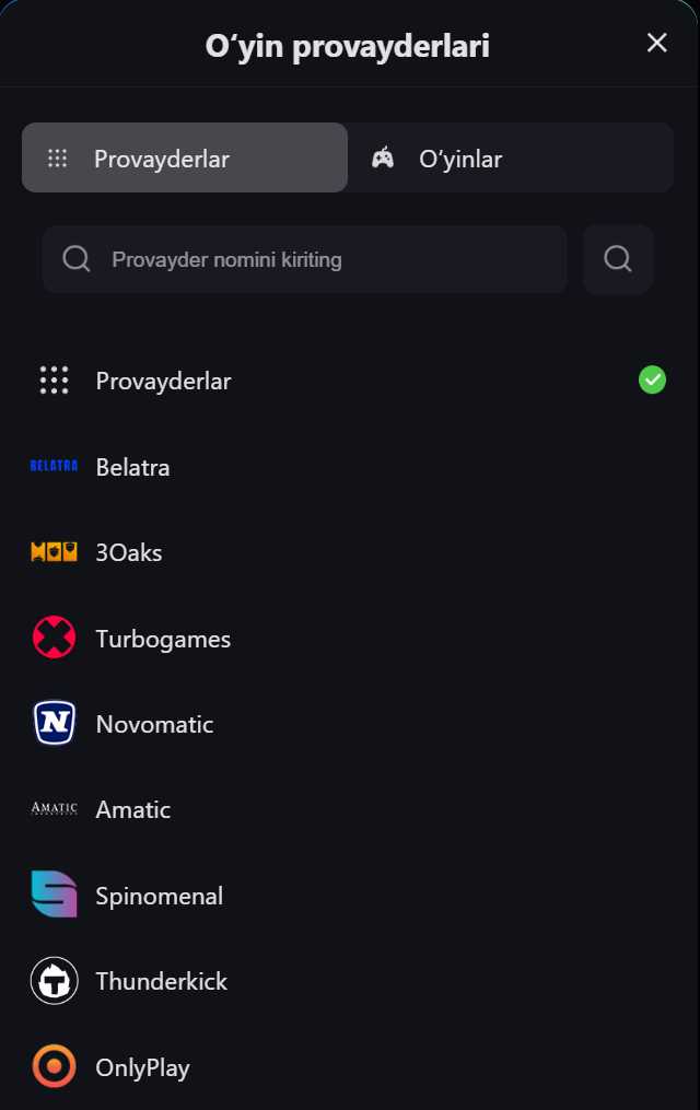 provayderlar lucky