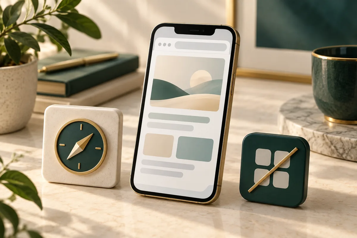 iPhone ekrani, brauzer va bosh ekran belgilari &mdash; Linebetʻga iPhone orqali kirish yoʻllari